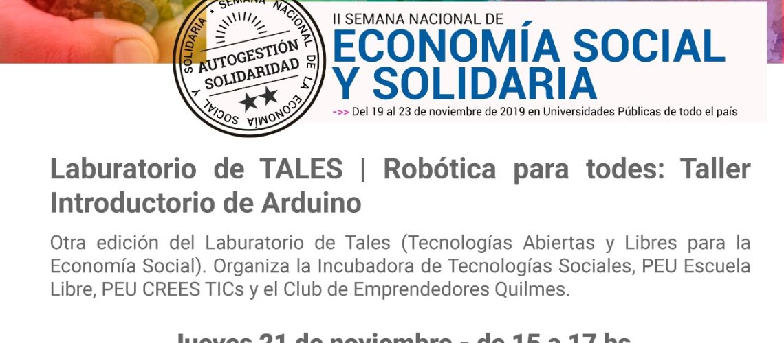 Jueves de 15 a 17